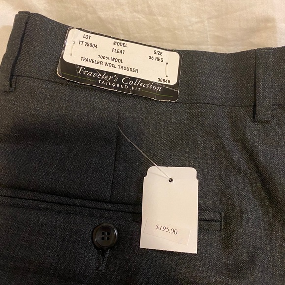 NWT Jos A Bank Traveler Collection Dress Pants 36R - Picture 5 of 12